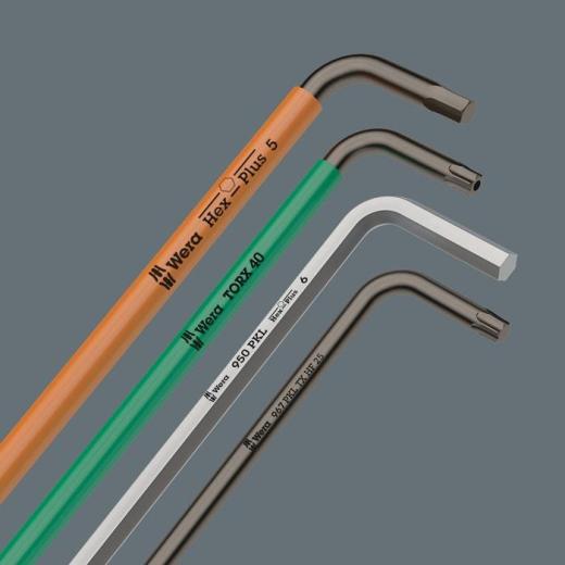 Winkelschlüssel 950 PKL BM ISO2936 Innen-6-kant SW4mm L.140mm Abgewink.-L.25mm | 10 Stück