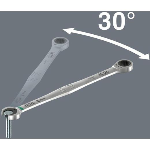 Maulringratschenschlüssel 6007 Joker SW 10mm L.209mm WERA
