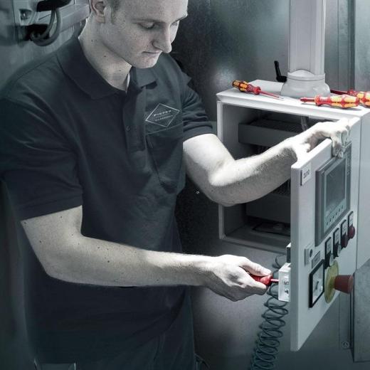 Schaltschrankklinge 96 VK 6,3 Innenvierkant Funktionen Abtriebsgröße:6,3mm