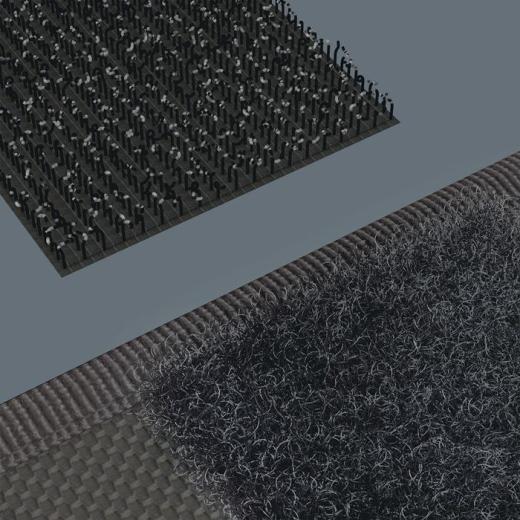 Falt-Ta Kraftform Kompakt W 1 B302xT50xH126mm leer Textil WERA