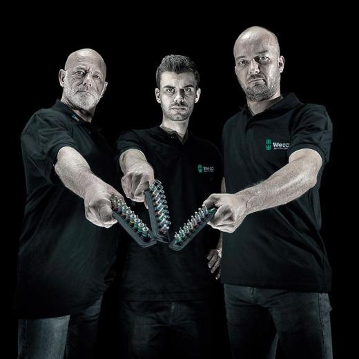 Schraubendrehereinsatzset Belt B 3 Torx 9-tlg.Antr.10mm (3/8) Zoll WERA