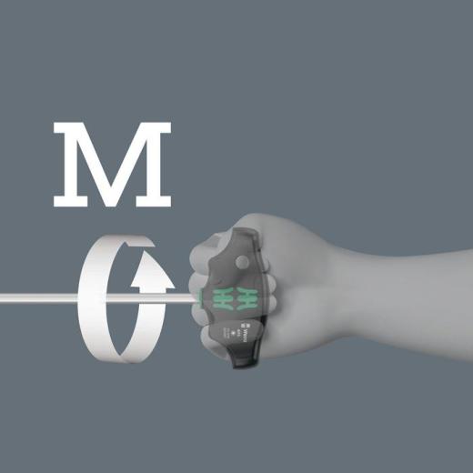 Steckschlüsselschraubendreher 495 SW 5,5mm Klingen-L.230mm a6-KT.m.Quergr.WERA