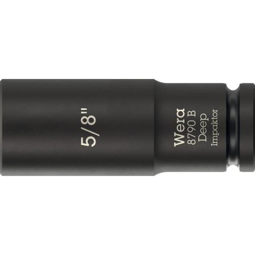 Steckschlüsseleinsatz 8790 B Impaktor Deep 3/8 Zoll 5/8 Zoll L.63mm WERA