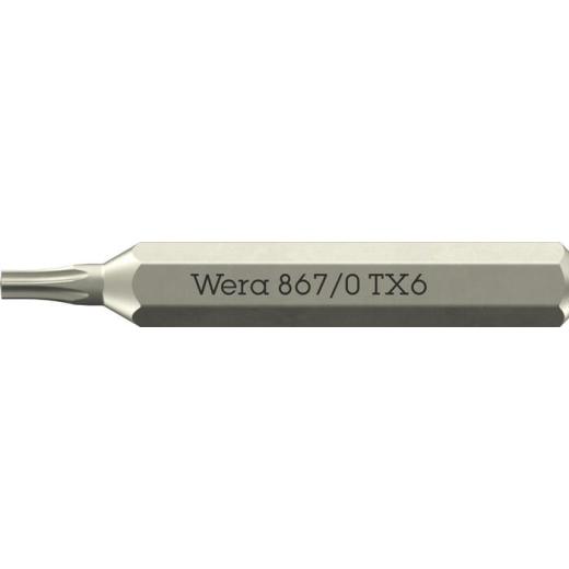 Bit 867/0 Micro TX 6 | Länge 30 mm | WERA | 10 Stück
