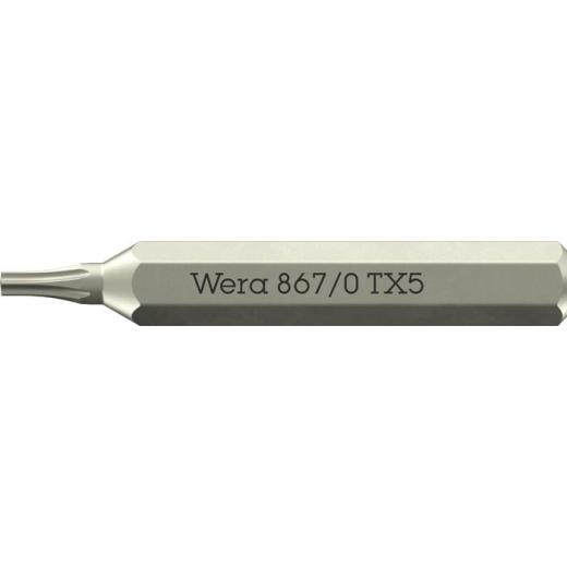 Bit 867/0 Micro TX 5 | Länge 30 mm | WERA | 10 Stück