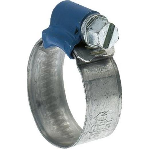 Schneckengewindeschelle 70-90mm STA m.Alu Zinkleg.Bandbr.12mm