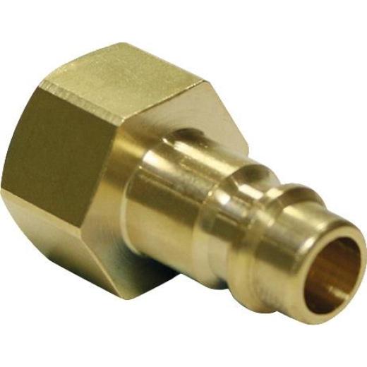 Schnellver.Kup m.IG MS Gew.1/4 Zoll Durchfluss(Luft) 1000