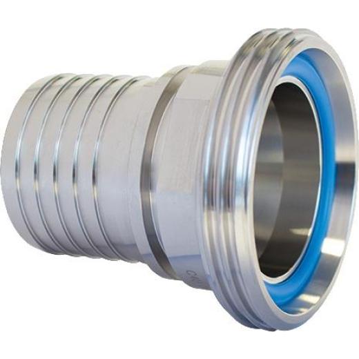 Milchrohrverschraubung Typ VMS VA (1.4404) Nenn-Gr.130x1/4 Zoll 102mm TEGUMA