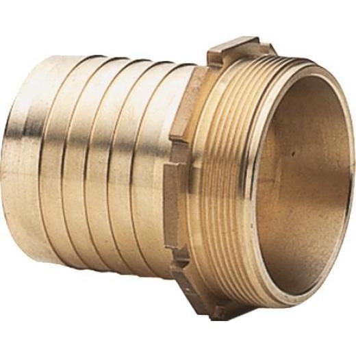 Tankwagenkupplung MS AG 1 Zoll gerillter Stutzen Schl.-Gr.25mm TEGUMA