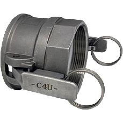 Hebelarmkupplung Safe-Lock Kamlok Typ D VA (1.4408) 41,91mm 1 1/4 Zoll