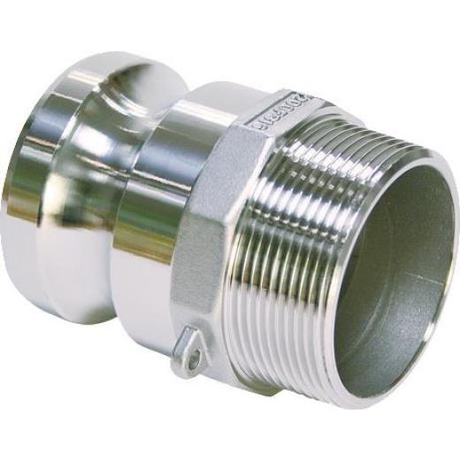 Hebelarmkupplung Kamlok Typ F VA (1.4408) 33,25mm 1 Zoll