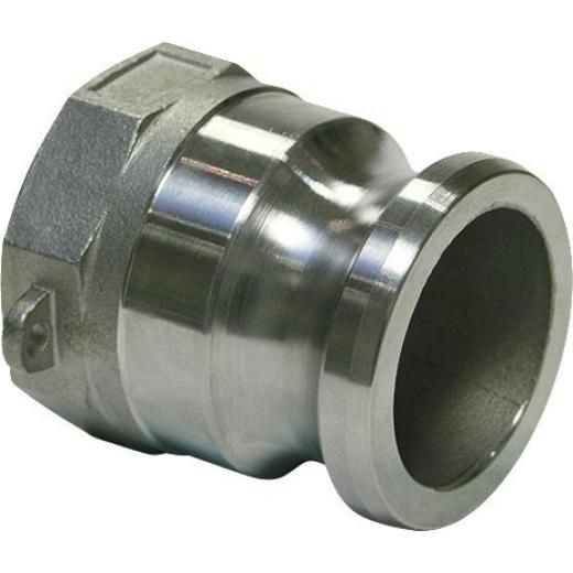 Hebelarmkupplung Kamlok Typ A VA (1.4408) m.PTFE Dicht.87,88mm 3 Zoll