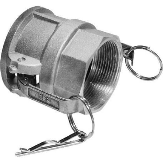 Hebelarmkupplung Kamlok Typ D Alu.20,95mm 1/2 Zoll