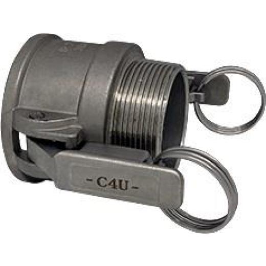 Hebelarmkupplung Safe-Lock Kamlok Typ B VA (1.4408) 113,03mm 4 Zoll