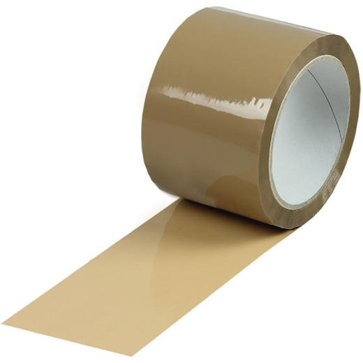 Klebeband Breite 75mm L.66lfm 48µ leise abrollend Naturkautschuk-Kleber TRANSPAK | 24 Stück