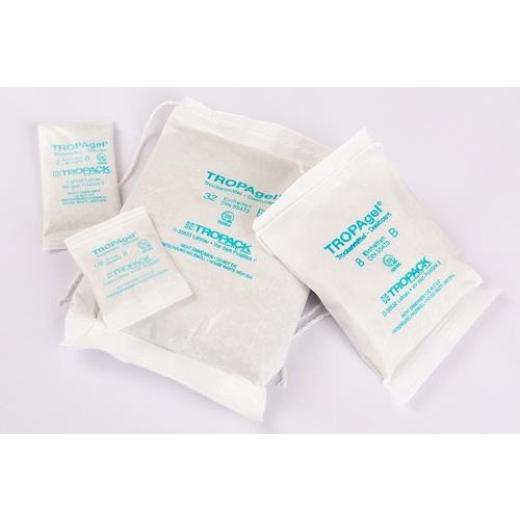 Trockenmittelbeutel nach DIN 55473 Maße 150x245mm weiß TRANSPAK | 30 Stück