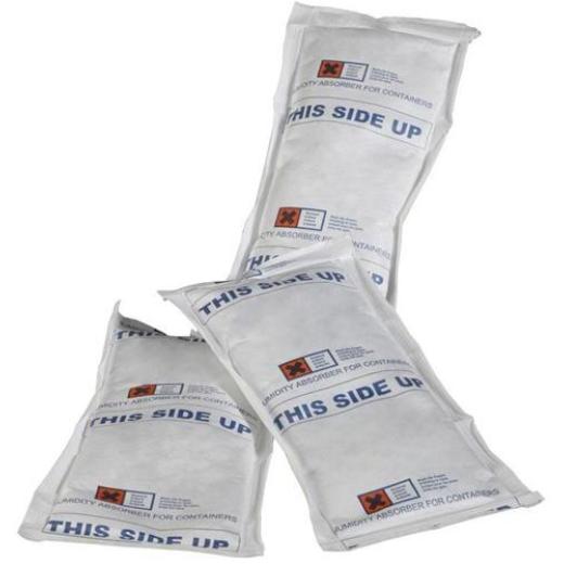 Trockenmittelbeutel Maße 133x280mm Gewicht 200g weiß TRANSPAK | 32 Stück