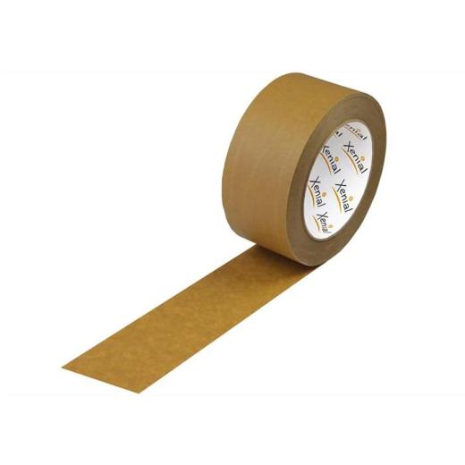 Klebeband Breite 50mm Länge 50m S.125µ Papier 2 Längs-/1 Sinusfaden TRANSPAK | 36 Stück
