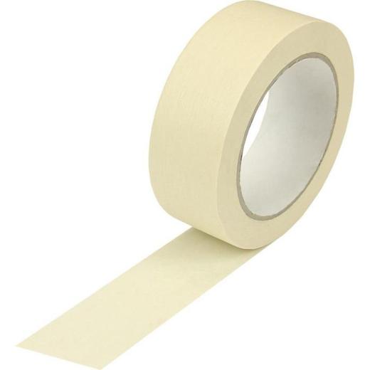 Kreppband Breite 38mm Länge 50m Stärke 125µ chamois flachkrepp TRANSPAK | 24 Stück