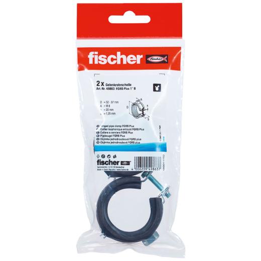 fischer Gelenkrohrschelle FGRS Plus 1 | 20 Stück