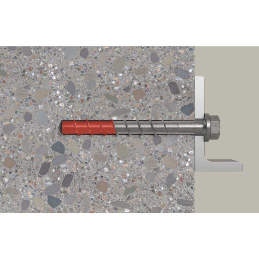 fischer UltraCut FBS II | 8 x 60 10/- US R Sechskant mit U-Scheibe | 50 Stück