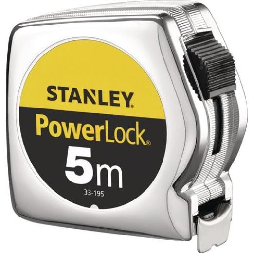 Taschenrollbandmaß PowerLock® L.5m B.25mm mm/cm EG II Ku.Automatic lose