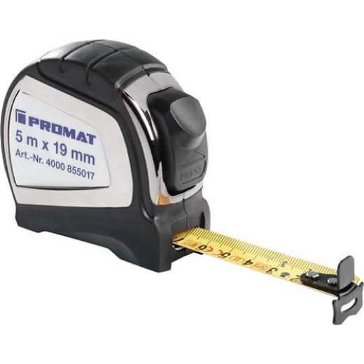 Taschenrollbandmaß L.8m B.25mm mm/cm EG II 2K Automatic TECWERK