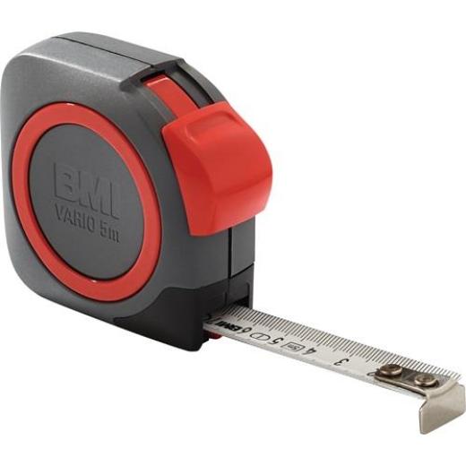 Taschenrollbandmaß VARIO L.3m B.13mm mm/mm EG I (± 0,5 mm/m) Ku.Festst.BMI