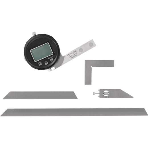 Winkelmesser Schienen-L.150/300mm Abl.0,005Grad,10 ? dig.TECWERK