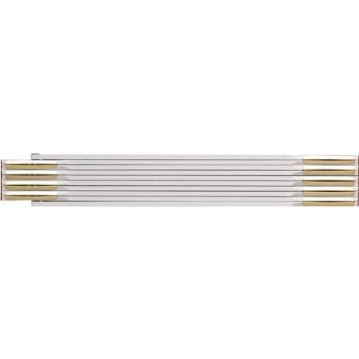 Gliedermaßstab 9042 L.2m B.16mm mm/cm EG III Buche weiß BMI