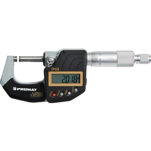 Bügelmessschraube DIN 863/1 IP65 25-50mm dig.TECWERK