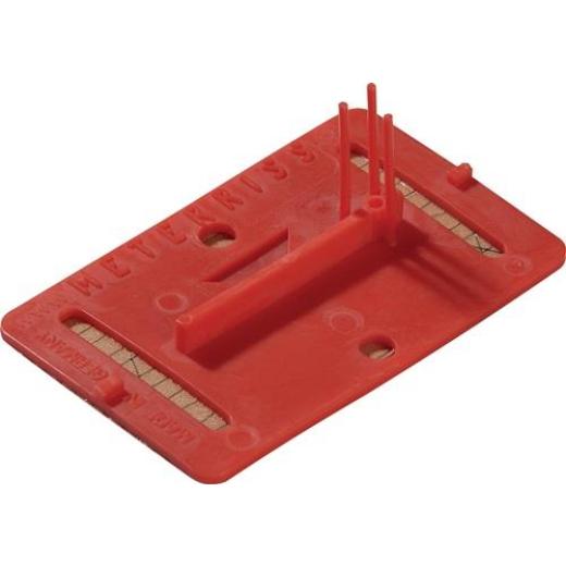 Meterriss- u.Achsplakette RS21 f.L80xB50mm 8g ROTHBUCHER SYSTEME | 50 Stück