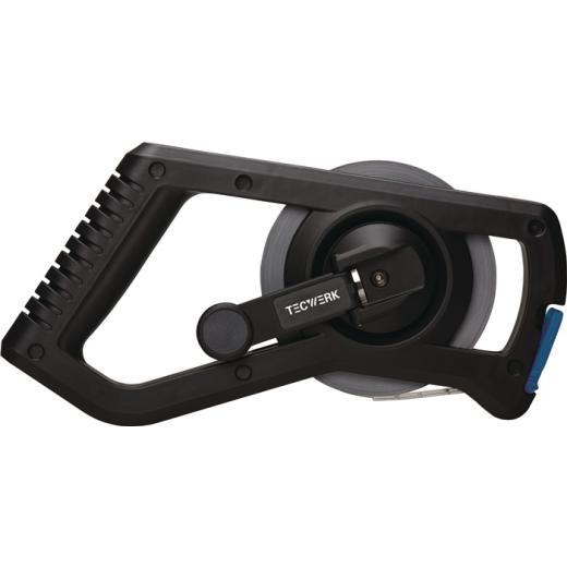 Rahmenbandmaß 50m 13mm Acm EG II Ku.weiß TECWERK