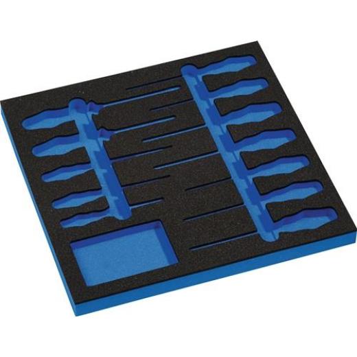 Werkzeugmodul Leereinlage 2/3-Modul H.30mm 4000 871 288,12-tlg.WERA