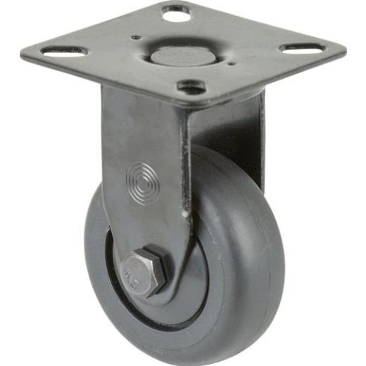 Bockrolle 50mm 50kg Gum.Kugell.60x60mm BS ROLLEN