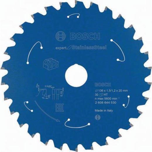 Kreissägeblatt AD 136mm Z.30 HLTCG Bohr.20mm Schnitt-B.1,5mm HM BOSCH