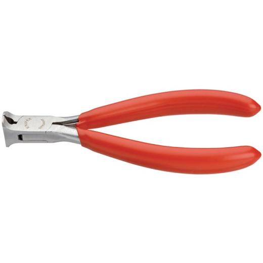 Elektronikvornschn.L.115mm Form 1 Facette nein spiegelpol.Ku.-Überzug KNIPEX