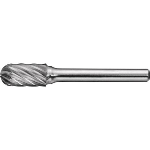 Frässtift WRC INOX Ø 10 mm Kopf-L.20 mm Schaft-Ø 6 mm HM Verz.Normal,fein TECWERK