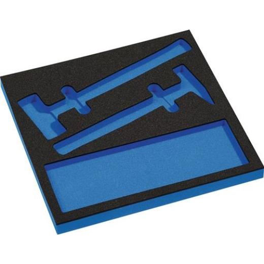 Werkzeugmodul Leereinlage 2/3-Modul 4000 871 244,2-tlg.TECWERK