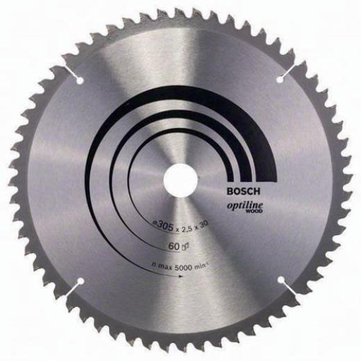 Kreissägeblatt PRO Wood AD 305mm Z.60 WZ/N Bohr.30mm Schnitt-B.2,5mm
