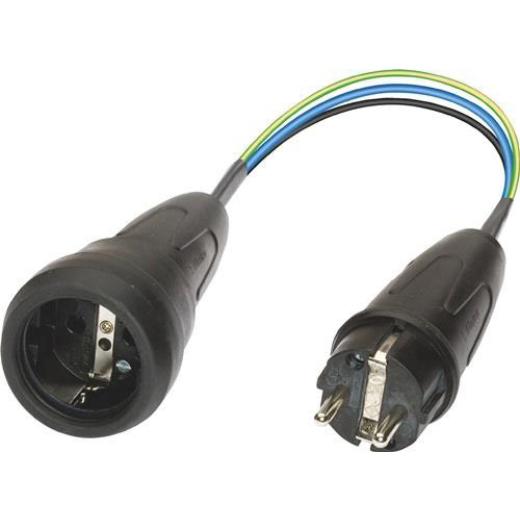 Messadapter f.1-phasige Verbraucher Schutzkon.steckd.an -Kupplung BENNING