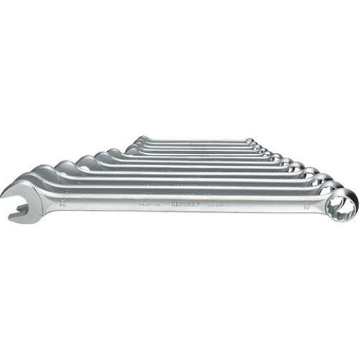 Ringmaulschlüsselsatz 7 XL-012 12-tlg.SW 10-32mm Form A CV-Stahl GEDORE