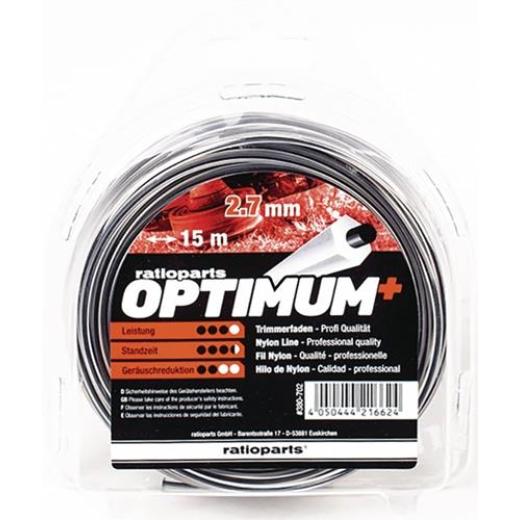 Nylonfaden Optimum Fadenstärke 2,7mm Fadenlänge 15m RATIOPARTS
