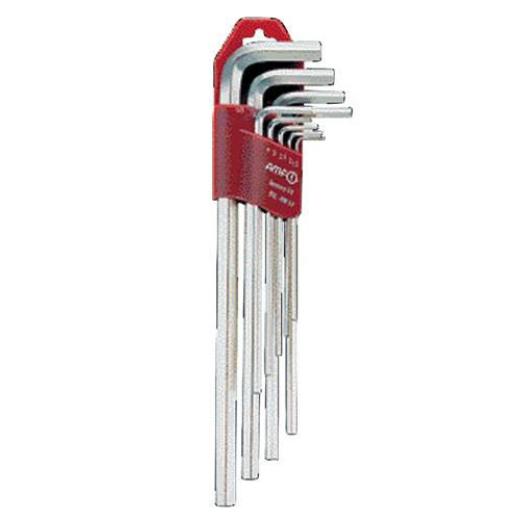 Winkelschraubendrehersatz 911L-HM9D 9-tlg.Ku.-Halter SW 1,5-10mm