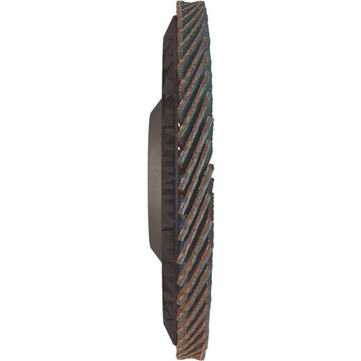 Premium-Fächerscheibe 2in1 D.125mm K.40 fl.INOX/Stahl ZK TECWERK | 10 Stück