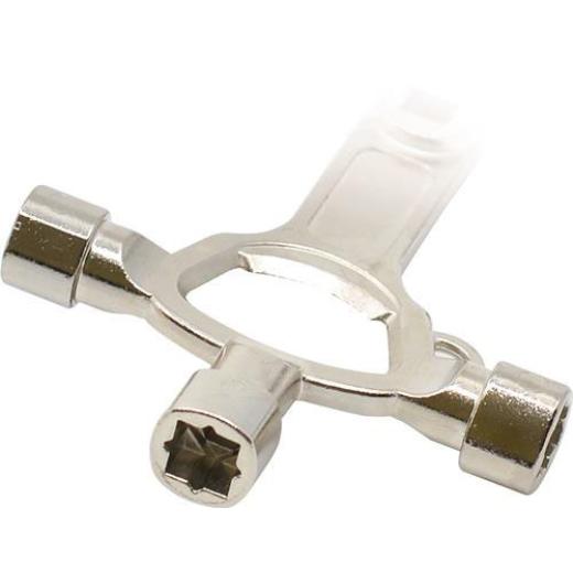 Schaltschrankschlüssel 9 Funktionen integr.Flaschenöffner TECWERK