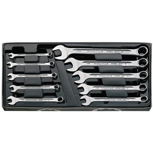 Ringmaulschlüsselsatz 13/10 KT 10-tlg.SW 8-19mm Form A CR-A-STA STAHLWILLE