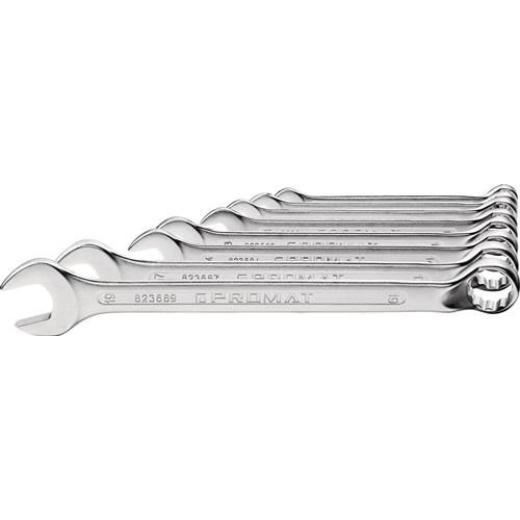 Ringmaulschlüsselsatz 12-tlg.SW 10-32mm Form B CV-Stahl TECWERK