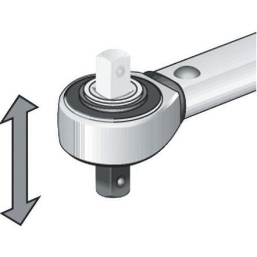 Drehmomentschlüssel 1/2 Zoll 20-100 Nm Skalenteilung 0,5 Nm TECWERK