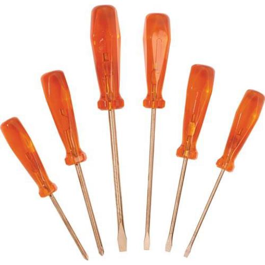 Schraubendrehersatz 6-tlg.Schlitz/PH funkenfrei ENDRES TOOLS